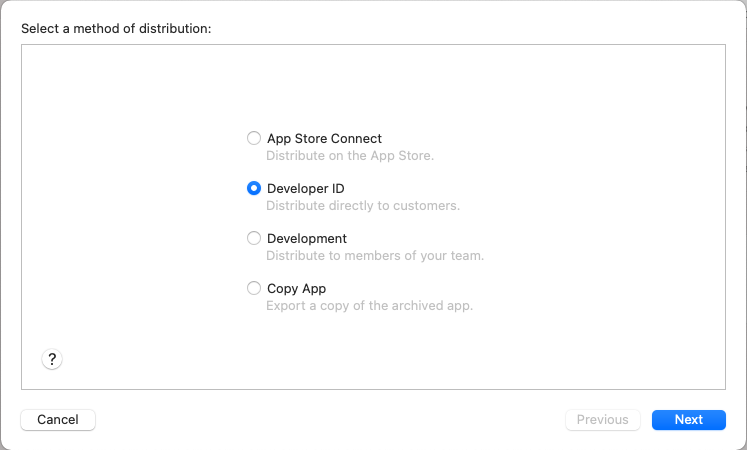 distribute app